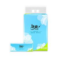 洁柔（C&S）TR098501A 青秧软抽100%原生木浆 3层 100抽/包 4包/提（单位：提）
