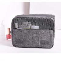 艾逸瑶选 SN-1803 逸出行阳离子挂钩洗漱包 24*20*10cm（单位：个）灰色