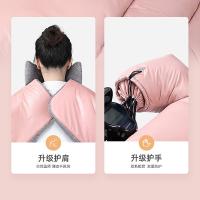 璞莉丝 PLSDFB073 加绒加厚冬季pu挡风被 96cm*78cm （单位：个）颜色随机发货