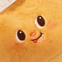 得力（deli） HY705 小熊款 钱包 15*16*1.5cm （单位:个） 黄色