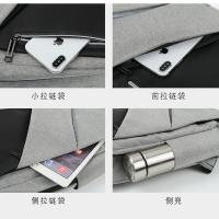 艾逸瑶选XB-1811艾出行潮流双肩包30*41*13cm 灰色（单位：个）