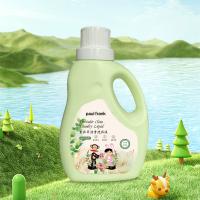 大嘴猴（Paul Frank） 洁净洗衣液 薰衣草香型 1.08L 12瓶/箱 (单位:瓶) 浅绿色