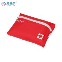 爱备护 ABH-L002A 便携急救应急包 碘伏消毒棉棒*10/包 棉片*8 湿巾*1 创可贴*10/包 纱布叠片*1 绷带*1 胶带*1 剪刀*1 急救卡*1 清单*1 包*1 红色 福利款 (单位:套)