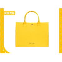 小黄人（MINIONS） CXB050051 大眼萌系列毛毡托特包 400*300*150mm（不含手提）（单位：个）黄色