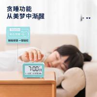 得力（deli） 8839 电子钟 92*62*33mm（单位：只）绿色