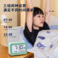 得力（deli） 8839 电子钟 92*62*33mm（单位：只）绿色