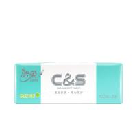 洁柔（C&S） 雅白纯木软抽 TR071401A 195*133mm*100抽*3包 (单位:提)