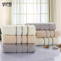 伊伊爱 YBH25200 长城格毛巾 34*74cm 100g（单位：条）颜色随机发货
