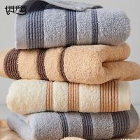 伊伊爱 YBH25259 单纱绅士毛巾 33*72cm 75g 随机色 (单位:条)