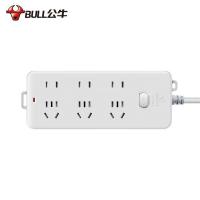 公牛（BULL） GN-402 新国标插座 6位总控全长5米 ( 单位 :个)白色