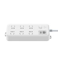 公牛（BULL）GN-705 防漏电带漏电保护器插座 6位全长1.8米（单位：个）