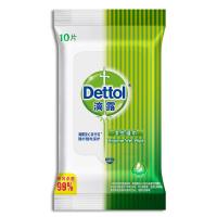 滴露（Dettol） 消毒杀菌 湿纸巾 8包装 绿色（单位：包）