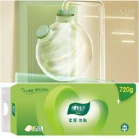 心相印（Mind Act Upon Mind） RW720 自然无香优质原木浆卫生纸 四层72g/卷 10卷/提 (单位: 提)