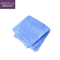 奥特佳（ORTEGA）BZ0014超强吸水方巾30cm*30cm（单位：条）多色随机发