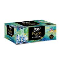 洁柔（C&S） BH202-04 艺术油画Face盒抽抽纸 195*192mm/张 4层90抽/盒 4盒/提 （单位：提）