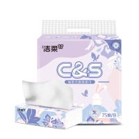 洁柔（C&S） JK213-03A 厨房纸巾  抽取式 75抽 2层 3包/提 （单位：提）