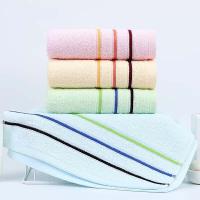 恒源祥（HYX)2GT6623素色锦带面巾70*33cm（单位：盒）多色随机