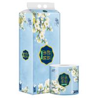 清风 A20CHK 超质柔韧卫生卷纸 4层120克*12卷 蓝色（单位：提）