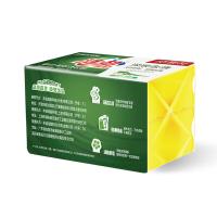 洁劲100 花香型 超效洗衣皂 235克x2块 柠檬黄（单位：组）
