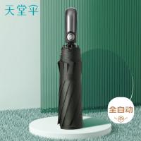 天堂伞 30975E 一键开收易甩干 全自动晴雨伞 33cm 10骨（单位：把）纽曼绿