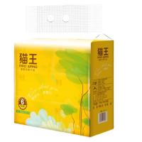 猫王 M171 抽纸 170mm*118mm 4层100抽/包 6包/提（单位：提）黄色