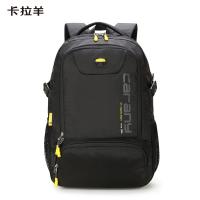 卡拉羊  CX5566 超轻大容量多隔层休闲双肩包 42L 360*530*220mm （单位：个） 黑色