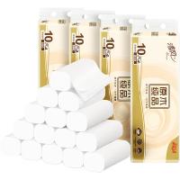 清风（APP） AO2BYZ 原木纯品无芯卷纸 800g 4层10卷/提 (单位: 提)