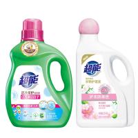 超能 洗衣液护理液套装 洁净 洗衣液3kg+衣物护理液2.5kg (单位:组)
