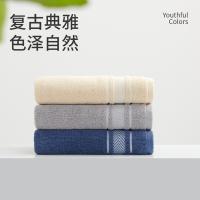 洁玉（JEYU） J5928F-1 沐然毛巾单条袋装 尺寸:33cm*72cm 克重:90g (单位：条) 蓝色