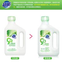 超能 馥郁香根草香氛 自天然洗衣液 2千克 （单位：桶）新老包装随机发货