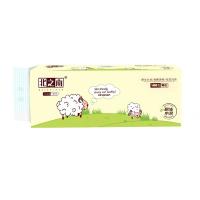 北之南 BZN-240410 原生木浆卫生卷纸 1400g10卷/提 黄绿色（单位：提）