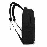 巴天弩（BATANUV） JC-BTN-F2131 休闲商务通勤电脑双肩包 41*30*11cm (单位: 个)经典黑