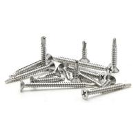 安赛瑞 22809 410不锈钢十字沉头钻尾自攻螺丝 燕尾螺丝钉 ST4.2×25mm(300枚装)  (单位：包 )