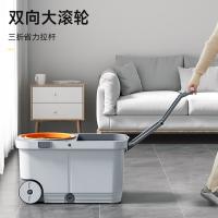 家杰优品 JJ-A65 双驱动滚轮旋转拖把 1拖把+1桶+2拖布(单位：套)