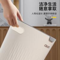 家杰优品 JJ-GB1029 奶油风压圈垃圾袋 10L*2+15L(单位：组) 奶白色