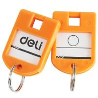 得力（deli） 9330 彩色钥匙牌 24个/筒 (单位:筒)