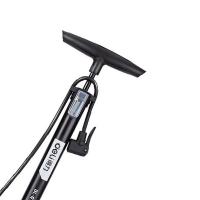 得力（deli） DL-QT003 双增压打气筒 132x55x600mm  （单位：把） 黑色
