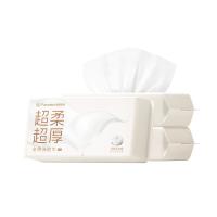 全棉时代 PPM23700001 超柔乳霜洗脸巾 20*20CM 60抽/包 3包/袋 (单位: 袋)