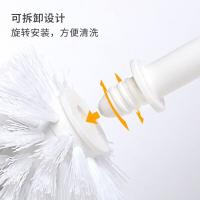 茶花（CHAHUA） 4304 花蕊式马桶刷 带底座 40cm（单位：套） 颜色随机发货
