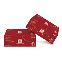 清风 B338AFD 200抽双层盒装面纸 3盒/提 12提/箱 (单位:箱)