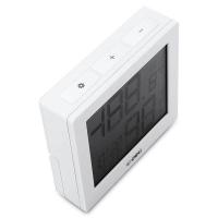 得力（deli） 8813 电子温湿度计 95*25*90mm（单位：只）白色