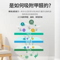 绿之源（GREEN SOURCE） 除甲醛新车除甲醛除异味 空气净化剂 500g*4袋 绿色（单位：箱）