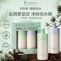 阿道夫（ADOLPH） 头皮去屑洗沐套装 洗发水 618ml*2 （单位:套）