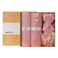 hoyo JP8056 毛巾/浴巾 毛巾33*72cm/束发带直径10cm/干发帽25*67cm/浴花11cm（单位：盒）全粉