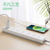 公牛（BULL） GN-107 插排 总控6位 3米（单位：个）白色