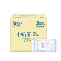 洁柔（C&S） JS243-06E 湿巾 80片*6包（单位：箱）