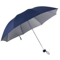 天堂 三折晴雨伞 336T 57cm*8k (单位: 把)藏青色