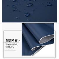 天堂 三折银胶防晒 晴雨伞 57cm*8骨 藏青色（单位：把）