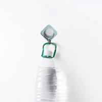茶花（CHAHUA） 993014 方形五金强力粘钩 7*5.6CM  10支装/组 (单位: 组)颜色随机