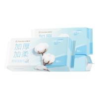 全棉时代 PPM24700001 柔肤洗脸巾 20*20CM 80抽/包 3包/袋 (单位: 袋)